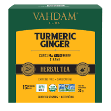 Vahdam Teas - Vahdam Tea - Turmeric Ginger 6 x 15ct