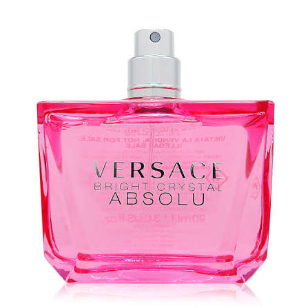 Bright Crystal Absolu Mini EDP Spray (Tester) By Versace 0.3 oz Mini EDP Spray