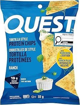 Quest Tortilla Chips - Ranch 32g