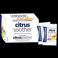 Prairie Naturals Citrus Soother Cold & Flu Hot Immune-Boosting 10g sachet