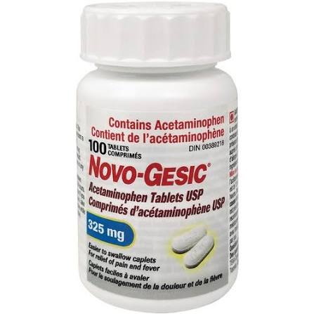 GESIC CPLT 325MG 1000 NOVO CAPLET