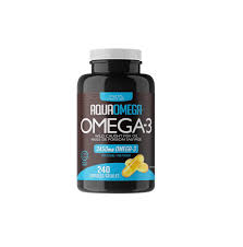 AQUAOMEGA    High EPA Fish Oil Omega3  5X  240 softgels