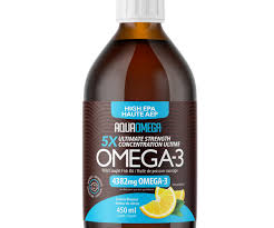 AQUAOMEGA    High EPA Fish Oil Omega3    AQUAOMEGA    High EPA Fish Oil Omega3    5X High EPA Lemon 450mL