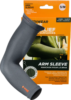 Incrediwear    Incrediwear Sleeves Arm    Colour: Charcoal 
Clothing Size: Small / Medium    Each