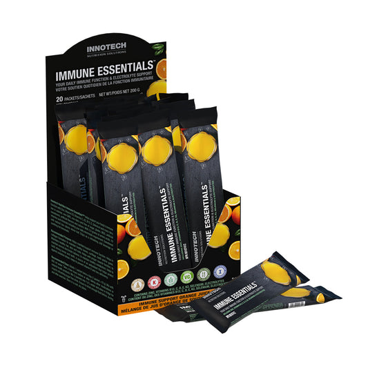 Innotech - Immune Essentials - 20 Individual Packets - Healthy Orange Juice Mix