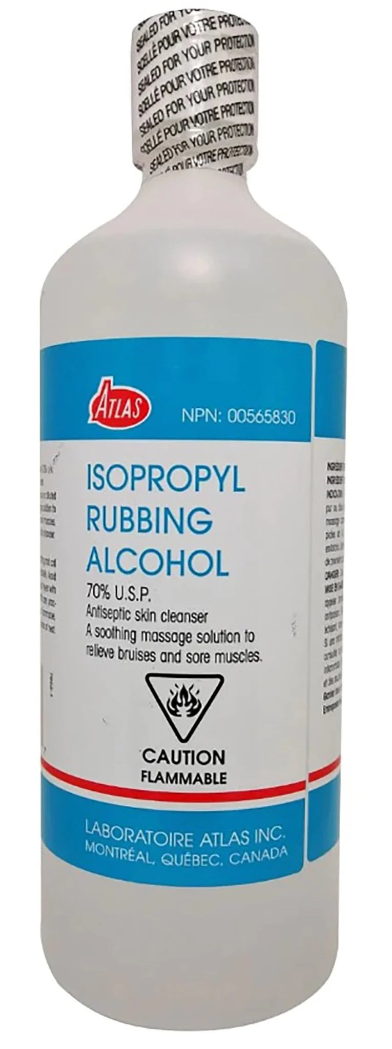 ISOPROPYL RUBBING ALCOHOL 70% USP RWP 250ML SOLUTION pack of 8