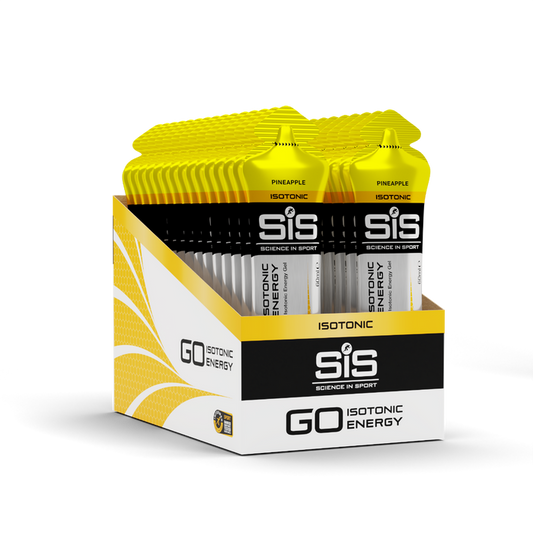 Science In Sport   GO Isotonic Energy Gel, Pineapple 30 x 60ml