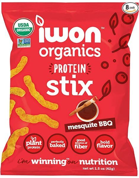IWON Organics   IWON Protein Stix Mesquite BBQ 42 g