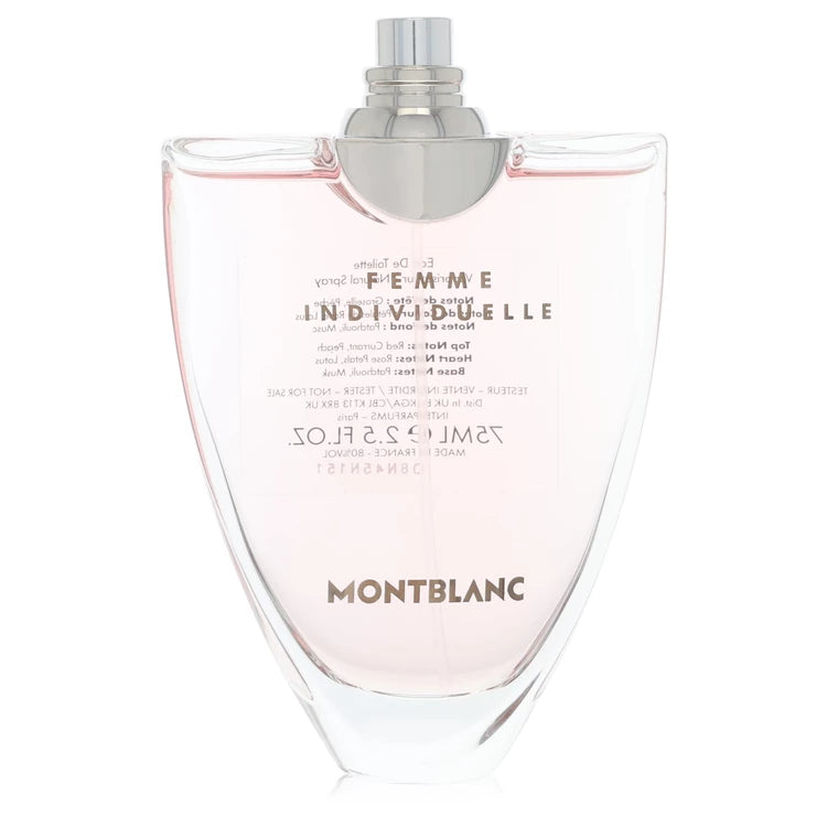 Individuelle Eau De Toilette Spray (Tester) By Mont Blanc 2.5 oz Eau De Toilette Spray