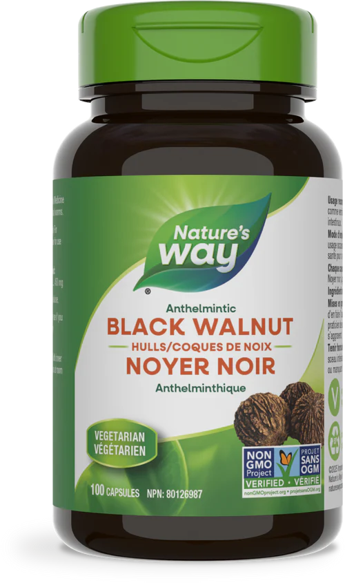 Nature's Way - Black Walnut Hulls - 100 Veg Caps