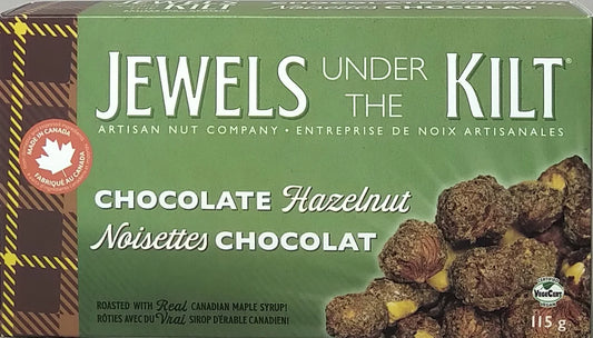 JEWELS UNDER THE KILT -   Chocolate Hazelnut (vegan)    115g