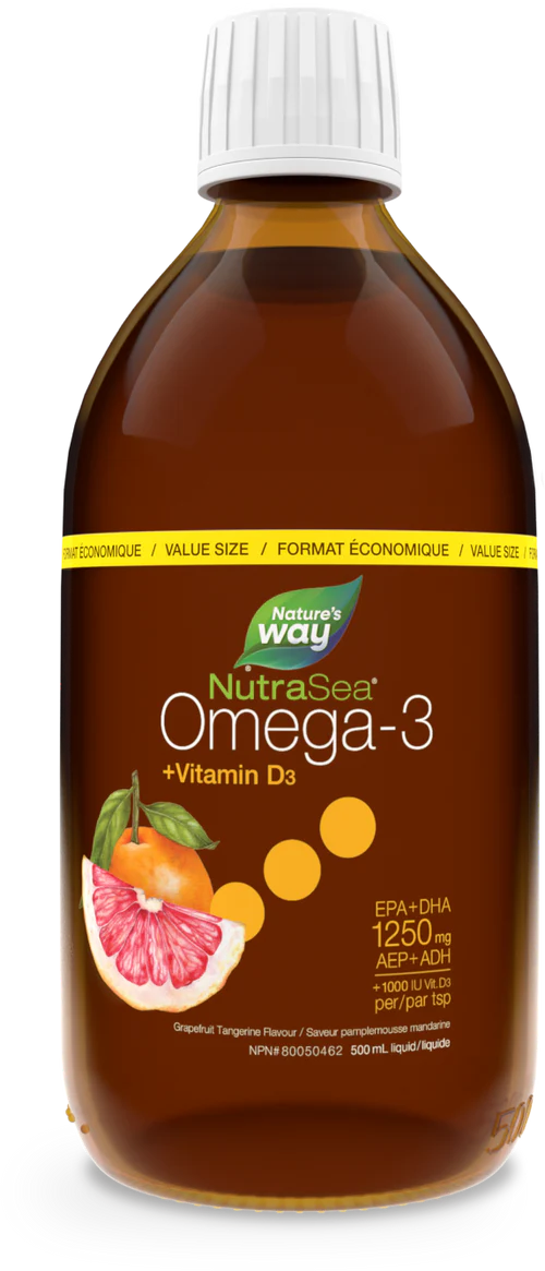 Nature's Way - NutraSea+D / (Grapefruit Tangerine) - 500 ml