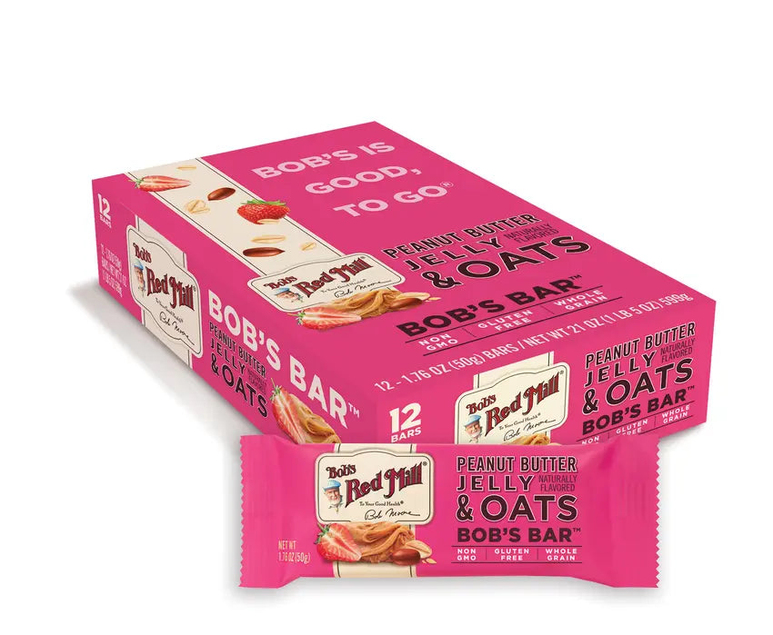 Bob's Red Mill Gluten Free Peanut Butter & Jelly Bar ( 12 X 50g )