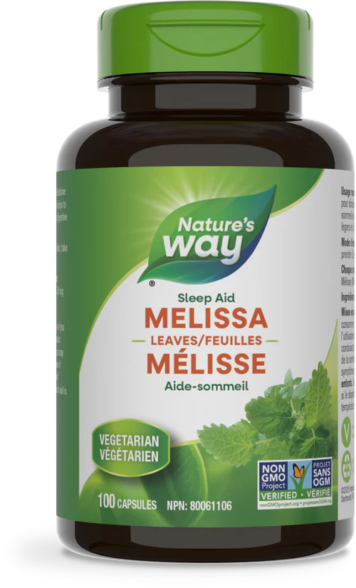 Nature's Way - Melissa-Leaves - 100 Veg Caps