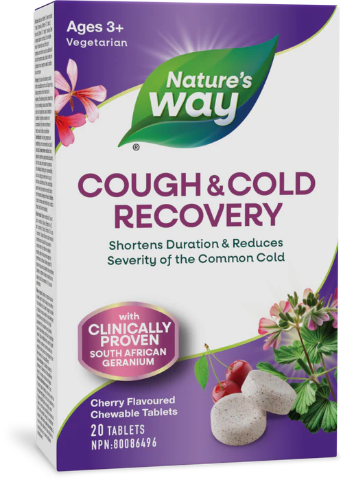 Nature's Way - Cough & Cold Recovery Chewable Tablet - 20 Tabs