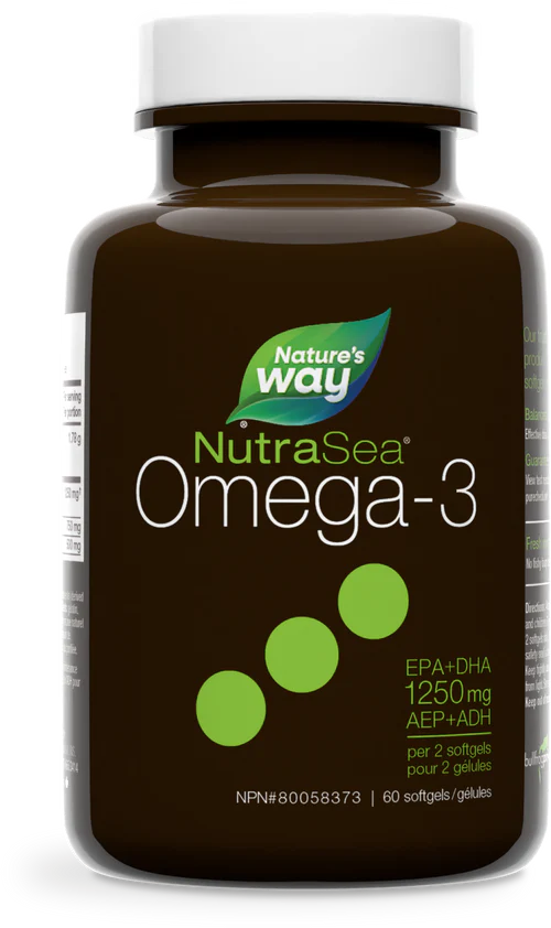 Nature's Way - NutraSea Softgels / (Fresh Mint) - 60 count