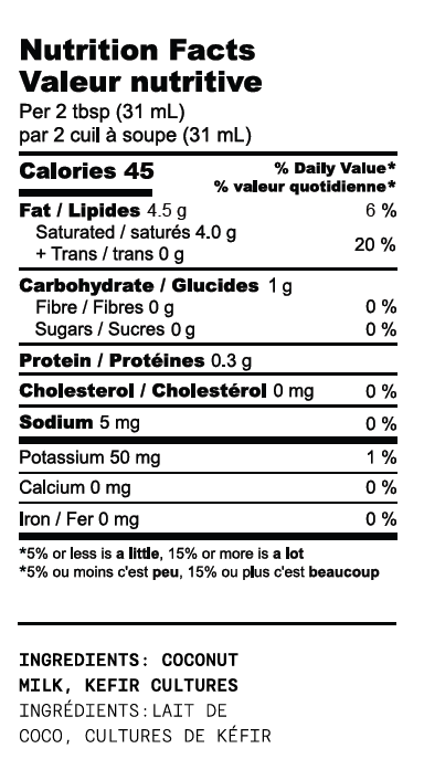 KEFIRKULT YOGURT KEFIR Coconut 359ml