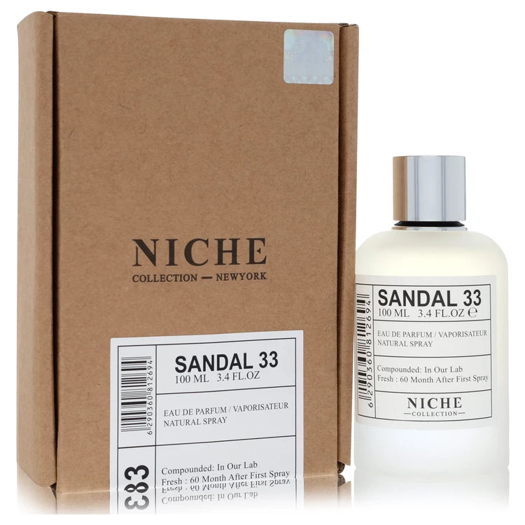 Khalis    Men    Khalis Sandal 33 Niche Collection    100 ml Eau De Parfum Spray