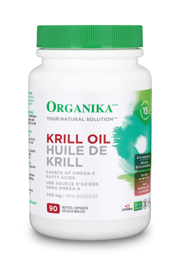 Organika   KRILL OIL (SUPERBA) 500MG 90SGEL