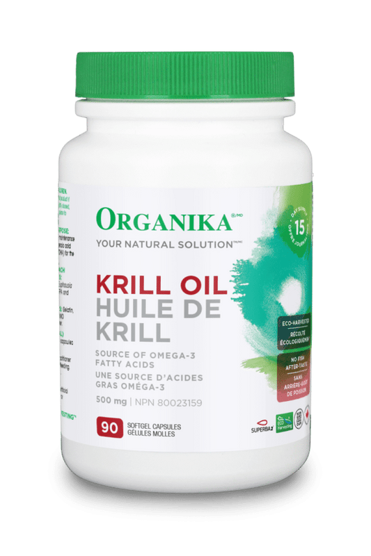 Organika   KRILL OIL (SUPERBA) 500MG 90SGEL