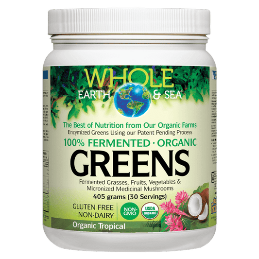 Natural Factors   Fermented Organic Greens, Organic Tropical   405 gpwd