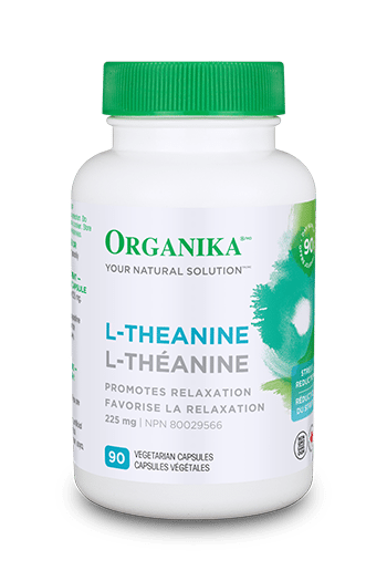 Organika   L-THEANINE 225MG 90VCAP
