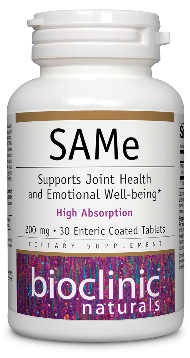 BioClinic   SAMe · 200 mg   30 Enteric Coated Tablet