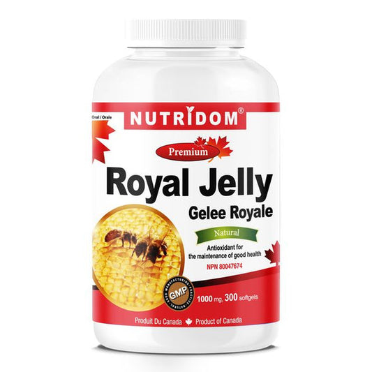 NUTRIDOM - Royal Jelly 300 Softgels - Family size