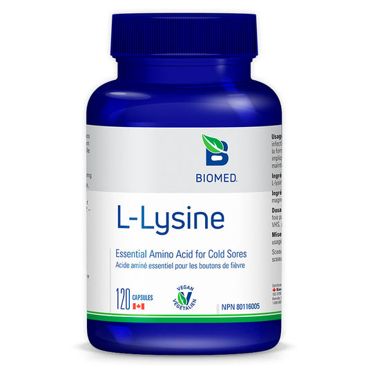 Biomed   L-Lysine   120 capsules