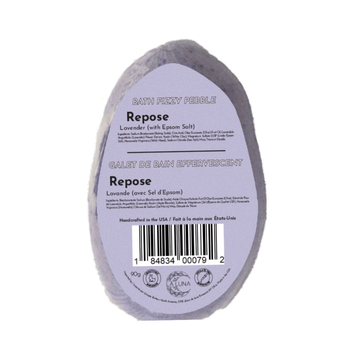 LA LUNA    Bath Fizzy Pebbles    LA LUNA    Bath Fizzy Pebbles    Repose Lavender 90g*6