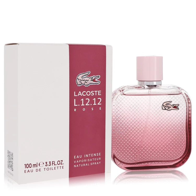 Lacoste    Women    Lacoste Eau De Lacoste L.12.12 Rose Eau Intense    100 ml Eau De Toilette Spray