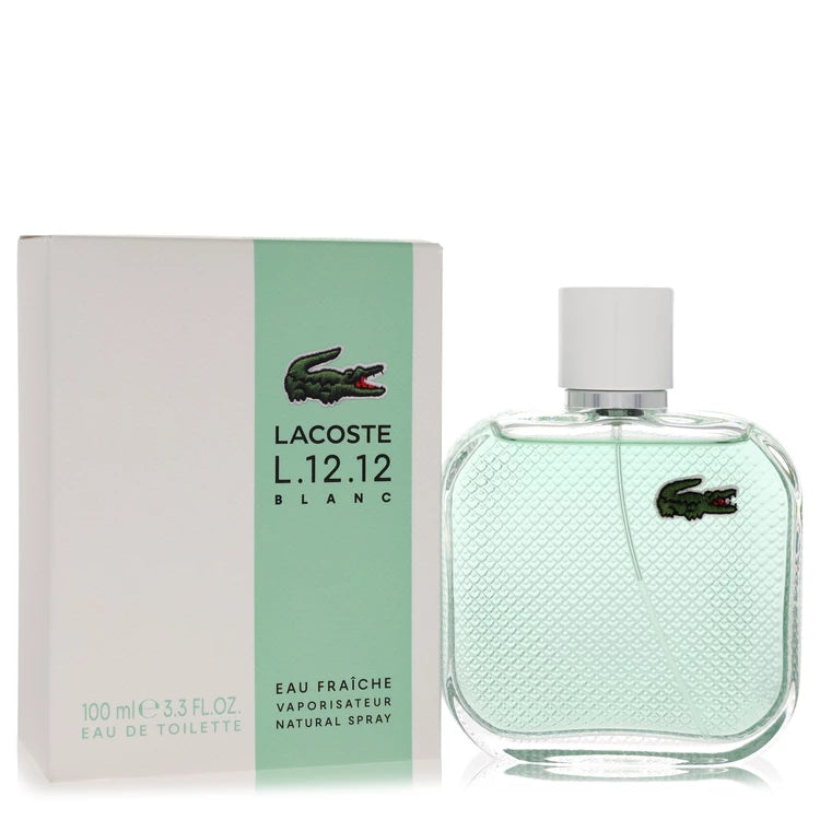 Lacoste    Men    Lacoste Eau De Lacoste L.12.12 Blanc Eau Fraichie    100 ml Eau De Toilette Spray
