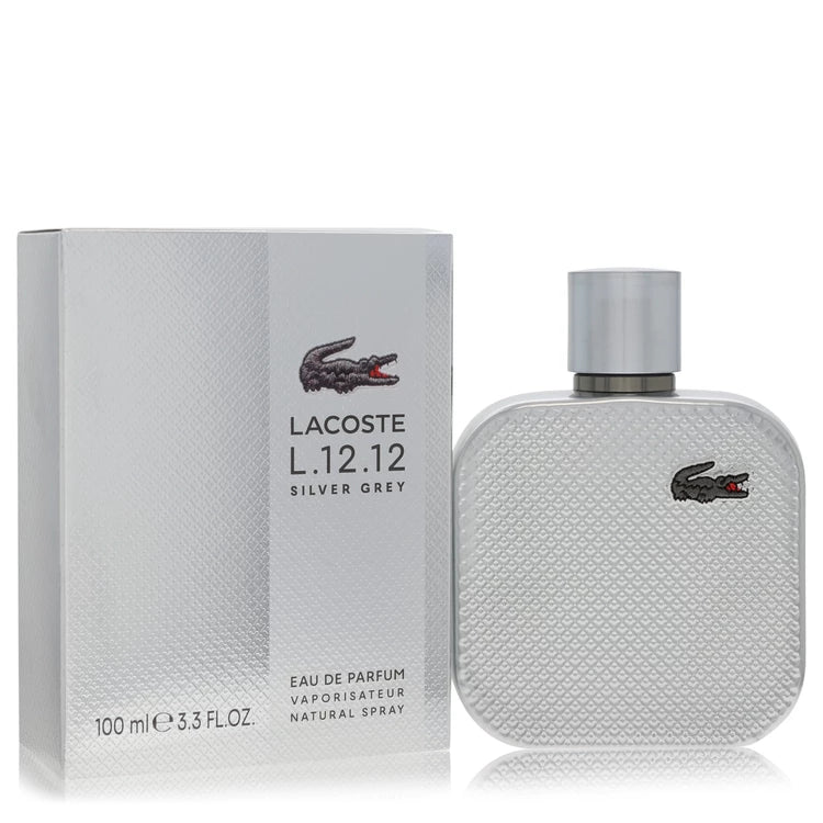 Lacoste    Men    Lacoste Eau De Lacoste L.12.12 Silver Grey    100 ml Eau De Parfum Spray