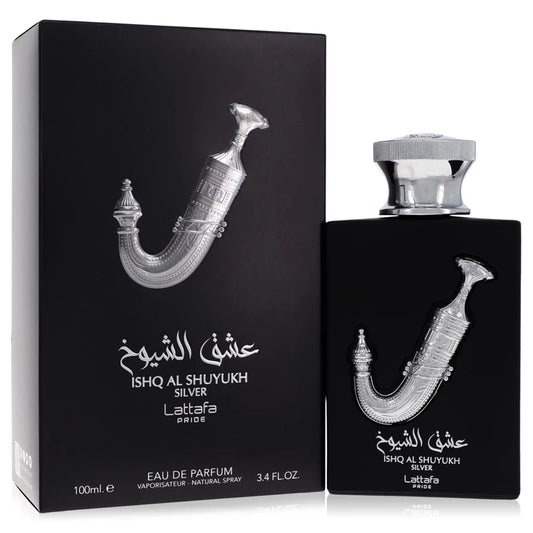Lattafa    Men    Lattafa Pride Ishq Al Shuyukh Silver    100 ml Eau De Parfum Spray (Unisex)