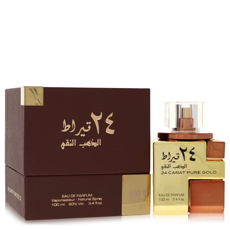 Lattafa    Men    Lattafa 24 Carat Pure Gold    100 ml Eau De Parfum Spray (Unisex)