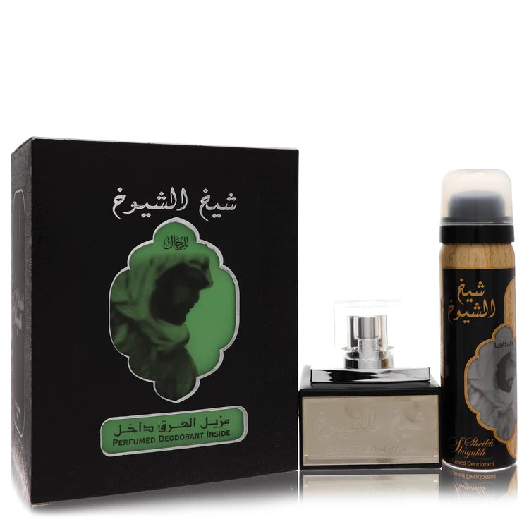 Lattafa    Men    Lattfa Sheikh Al Shuyukh    50 ml Eau De Parfum Spray With 1.7 oz Deodorant Spray
