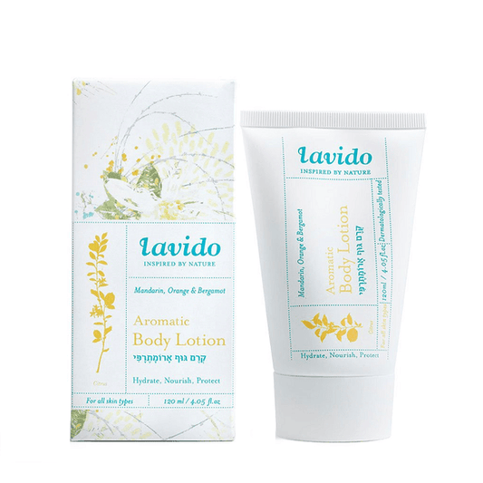 LAVIDO   Aromatic Body Lotion - Mandarin, Orange & Bergamot   120 ml