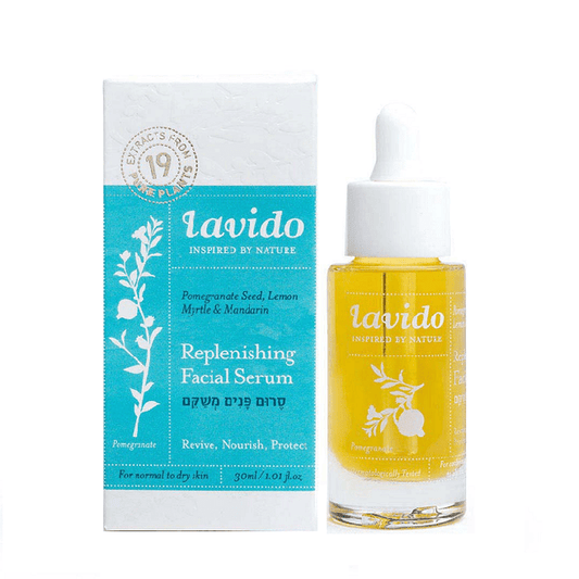 LAVIDO   Replenishing Facial Serum - normal to dry skin - Pomegranate Seed, Lemon Myrtle & Mandarin   30 ml