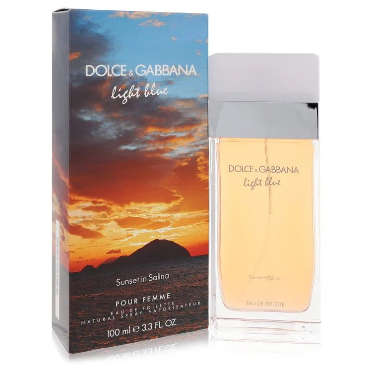 Dolce & Gabbana    Women    Light Blue Sunset In Salina    100 ml Eau De Toilette Spray