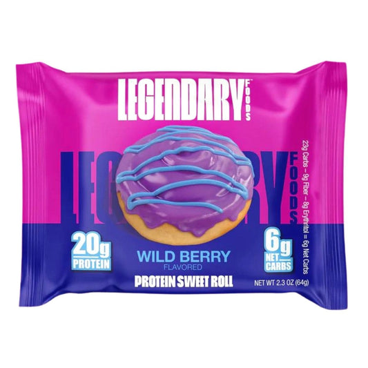 Legendary Foods Protein Sweet Roll Wild Berry 64 g
