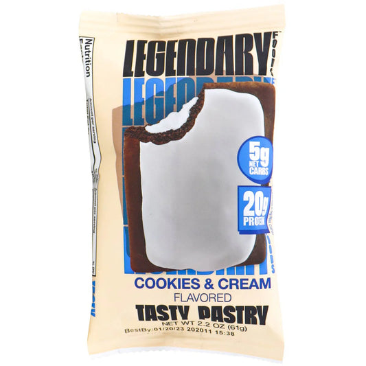 Legendary Foods Protein Pastry Cookies & Cream 61 g
