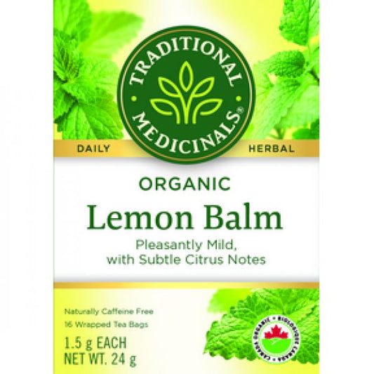 Traditional Medicinals   Herbal Teas   Lemon Balm 16CT
