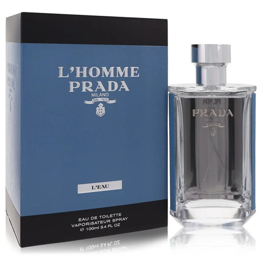 Prada L'homme L'eau Eau De Toilette Spray By Prada 3.4 oz Eau De Toilette Spray