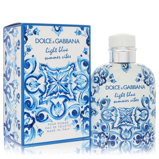 Dolce & Gabbana    Men    Light Blue Summer Vibes    125 ml Eau De Toilette Spray