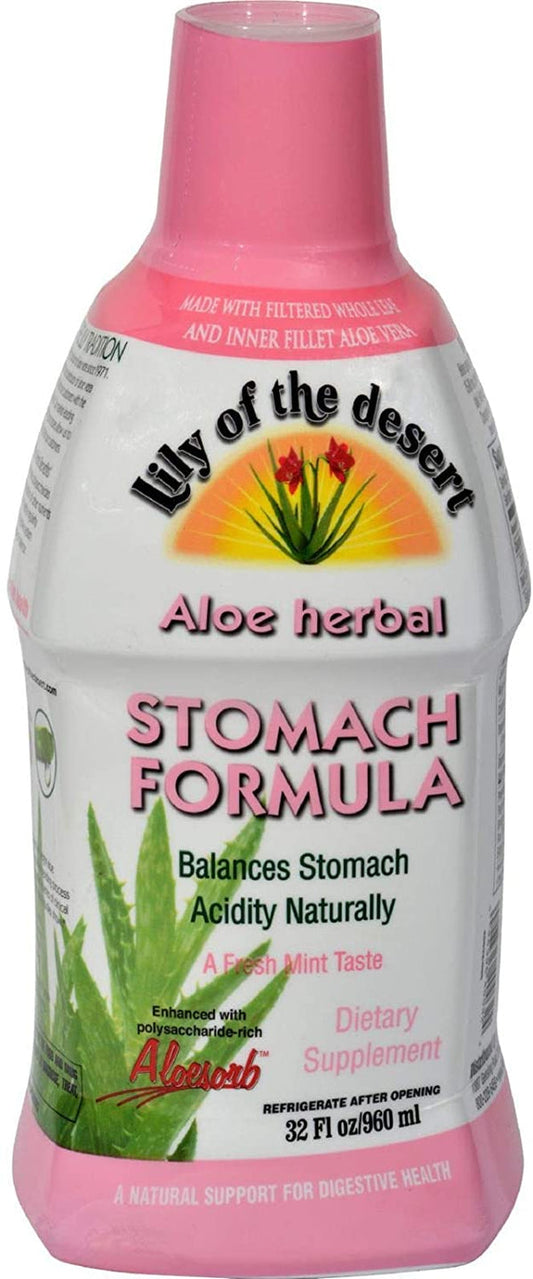 LILY OF THE DESERT    Aloeceuticals    LILY OF THE DESERT    Aloeceuticals    Aloe Stomach Formula 946mL