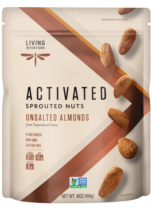 Living Intentions_Sprouted Almonds_454g