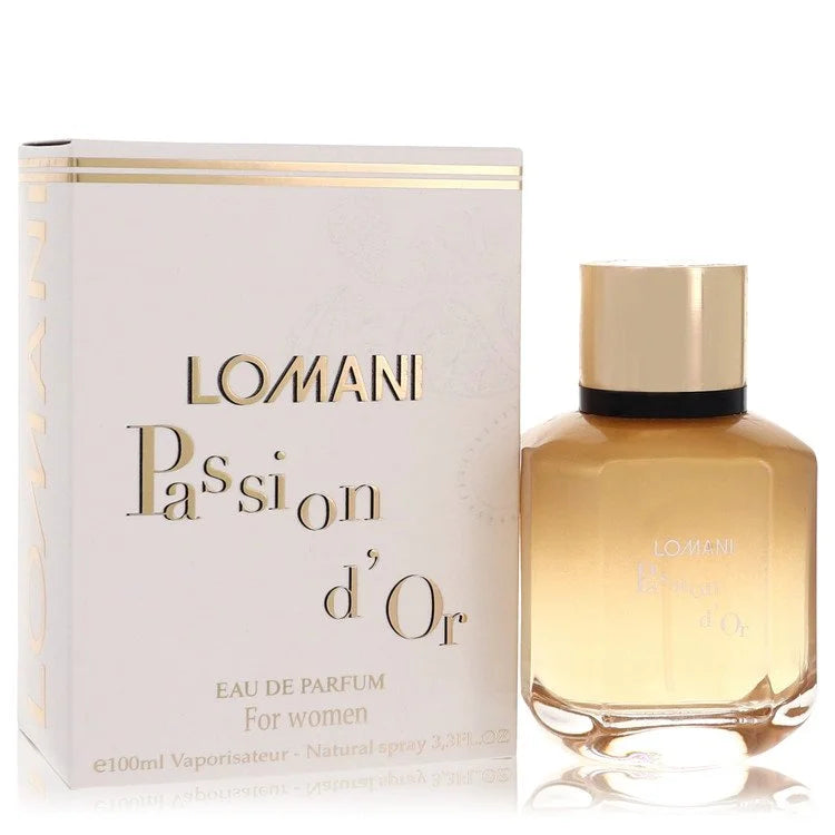 Lomani Passion D'or Eau De Parfum Spray By Lomani 3.3 oz Eau De Parfum Spray