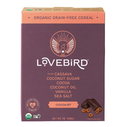 Lovebird Grain-Free Cereal Cocoa 198 g - Case of 6