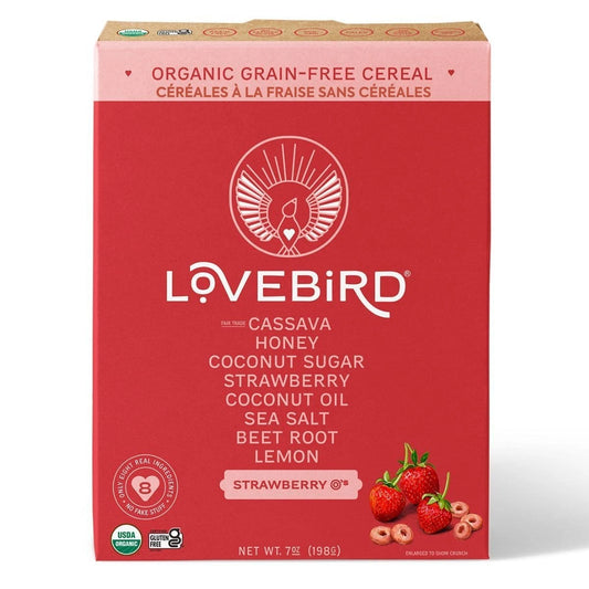 Lovebird Grain-Free Cereal Strawberry 198 g