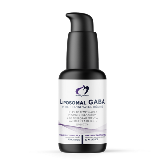 Designs For Health   Liposomal GABA with L-Thenine   50 mlLiquid